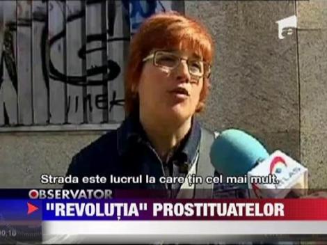Prostituatele din Spania protesteaza
