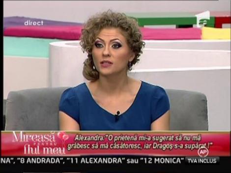 Alexandra a primit cadouri de la familia ei