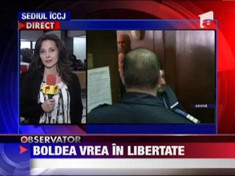 Deputatul Mihail Boldea vrea in libertate