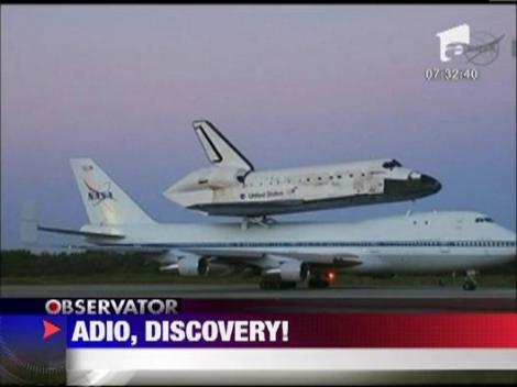 UPDATE / Naveta spatiala americana Discovery, ultima sa calatorie