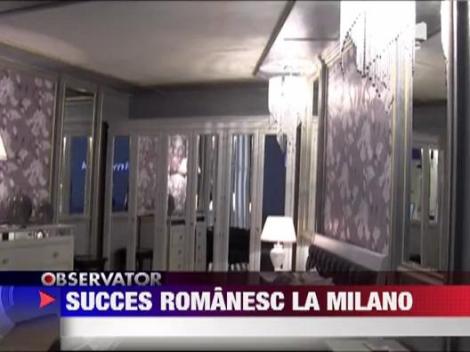 Succes romanesc la Milano