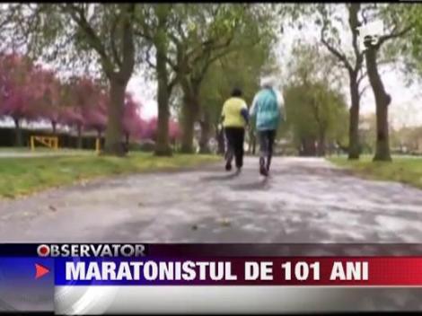 Cel mai batran maratonist din lume are 101 ani