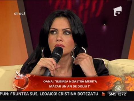 Oana: "Copilul lui Pepe a venit prea repede"