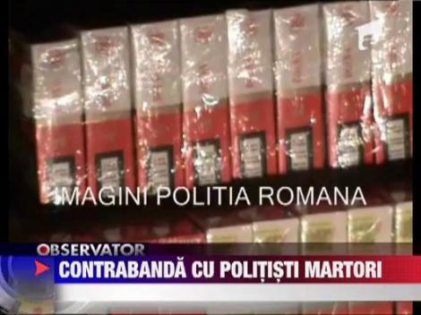 Contrabanda cu tigari sub nasul politistilor