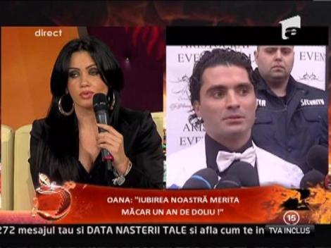 Oana nu vrea sa il tina pe Pepe langa ea