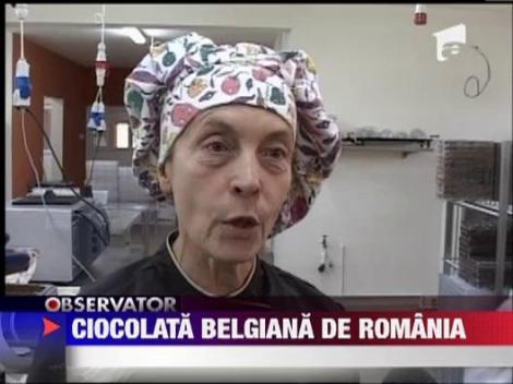 Ciocolata belgiana fabricata in Romania