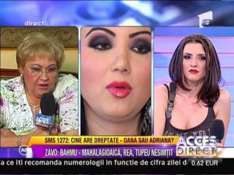 Oana s-a suparat pe Bahmu