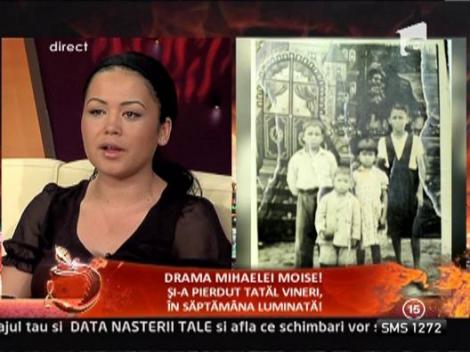 Mihaela Moise: "Tata m-a rugat sa nu port doliu si sa nu plang dupa el"