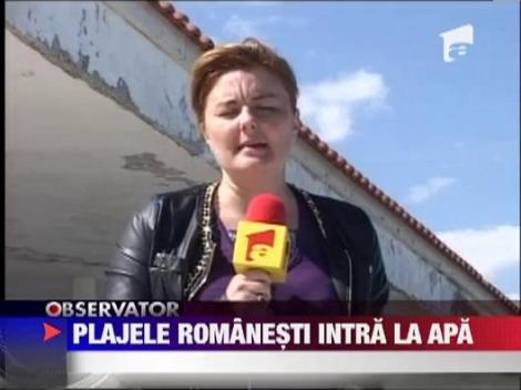 Plajele romanesti sunt din ce in ce mai mici