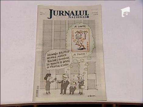 Caricatura geniala cu Traian Basescu