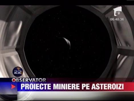 James Cameron si presedintele firmei Google isi propun sa exploateze minereurile de pe asteroizi