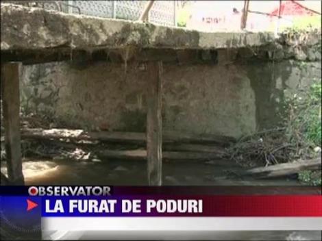 Hotii de fier au inceput sa dezmembreze poduri