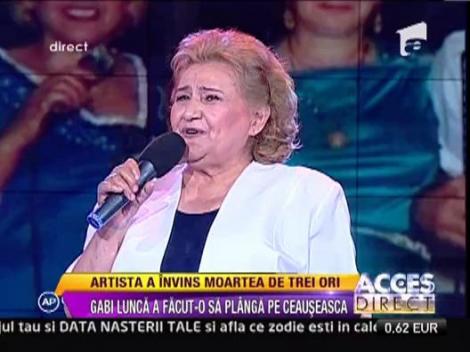 Gabi Lunca canta la Acces Direct