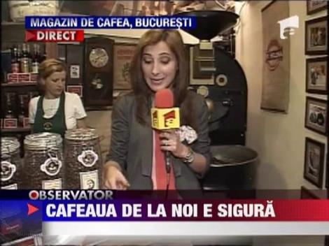 Cafeaua din Romania nu contine acrilamida