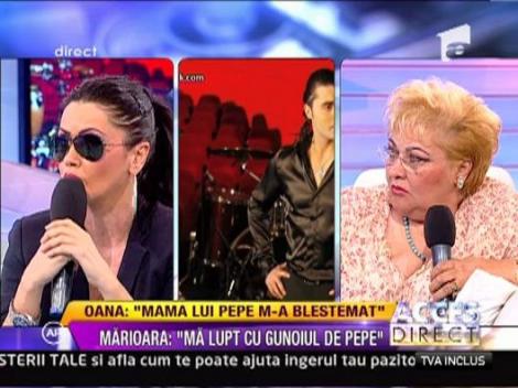 Oana: "Familia lui Pepe a vrut sa ma bata"