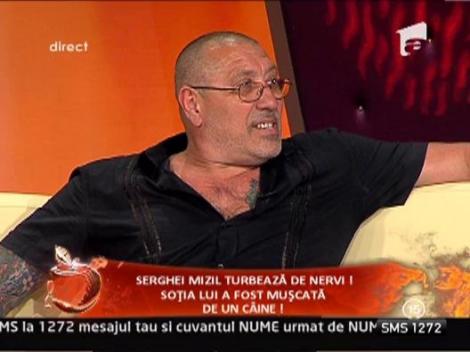 Sergei Mizil, beat crita in aeroport