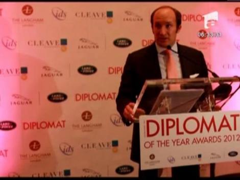 Ambasadorul Romaniei in Marea Britanie, declarat ''Diplomatul anului 2012 din Europa"