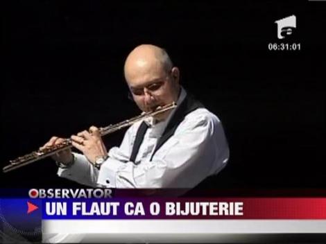 Singurul flaut de aur din Romania, la Brasov