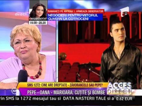 Marioara: "Nu a mai suportat"