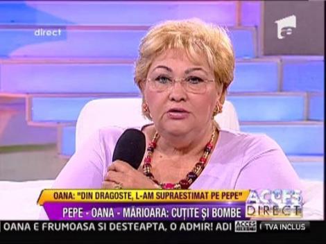 Marioara primeste telefoane de amenintare