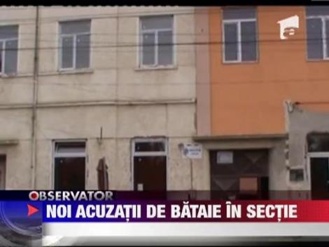 Noi acuzatii de bataie aplicata de politisti
