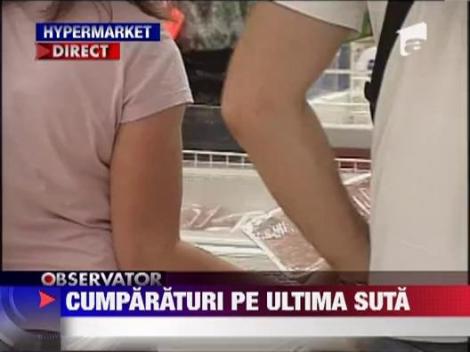 Cumparaturi pentru vacanta de 1 Mai