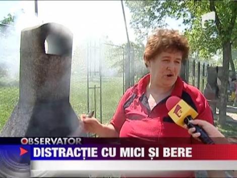 Distractie cu mici si bere