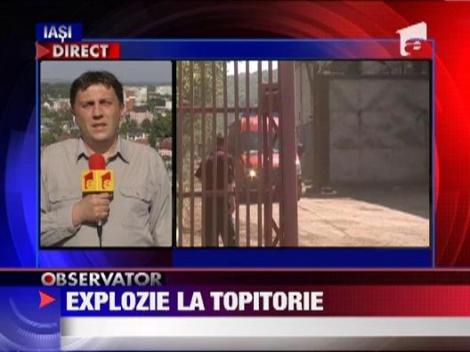 Explozie cu victime la o topitorie din Iasi