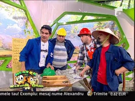 Razvan coordoneaza echipa