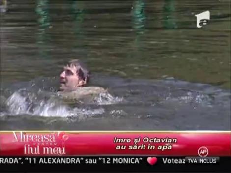 Concurentii s-au plimbat cu barca pe Lacul Snagov