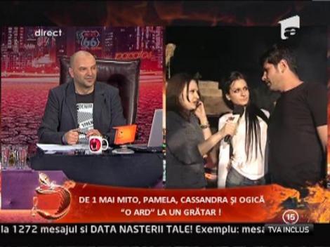 De 1 Mai Mito, Pamela, Cassandra si Ogica "o ard" la un gratar!