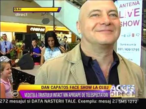 Dan Capatos face show la Cluj