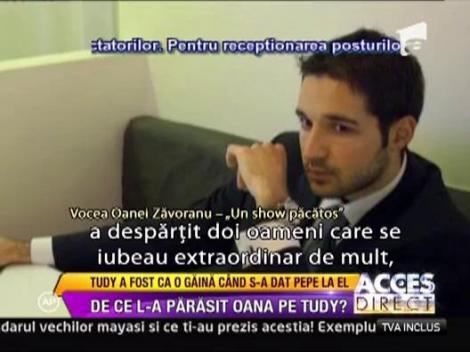 Oana Zavoranu: "Tudy a fost ca o gaina cand s-a dat Pepe la el"