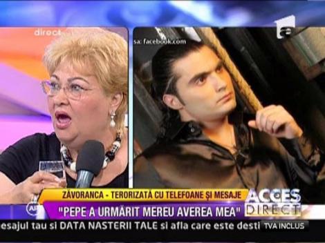 Mariana Zavoranu: "Pepe a urmarit mereu averea mea"
