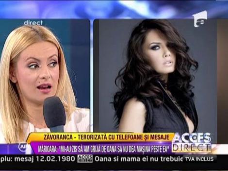Mariana Zavoranu: "Mi-au zis sa am grija de Oana sa nu dea masina peste ea"