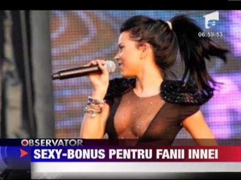 Inna le-a facut fanilor o surpriza sexy