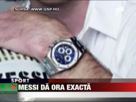 Messi va lansa o serie speciala de ceasuri de lux