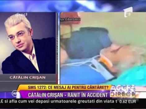 Catalin Crisan: "Am dureri in zona gatului"