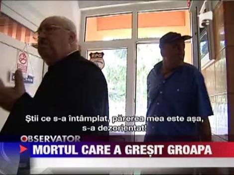 Inmormantare transformata intr-un spectacol tragi-comic