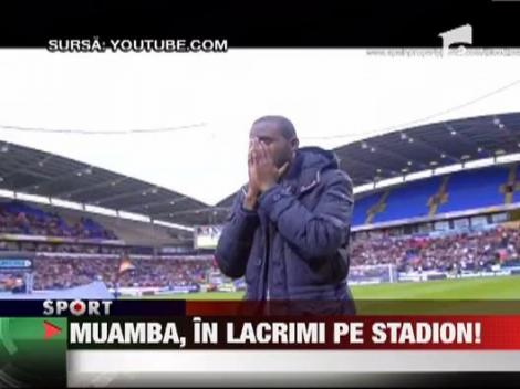 Fabrice Muamba, in lacrimi pe stadion!