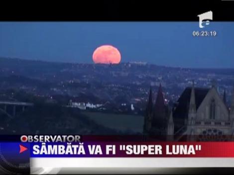 Sambata Luna va fi mai mare cu 15%