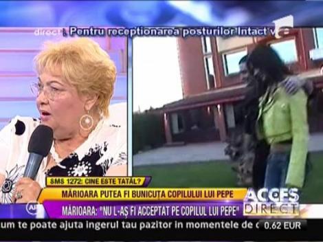Mariana Zavoranu: "Nu as fi acceptat un nepot al Oanei cu Pepe"