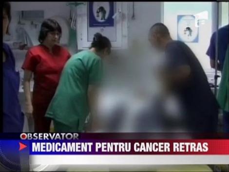 Bolnavii de cancer raman fara inca un medicament