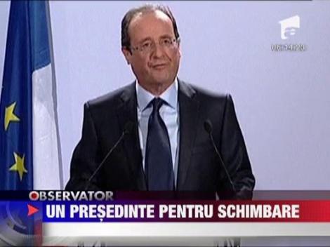 Francois Hollande, primul socialist ales la conducerea Frantei dupa 17 ani