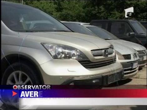 Autoturisme confiscate de Politia de Frontiera, scoase la licitatie