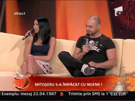 Noemi s-a impacat cu Mihai Mitoseru