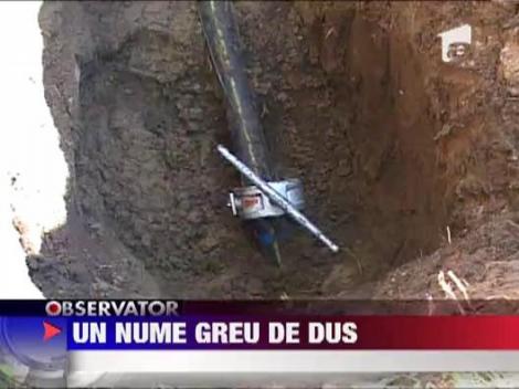 Conducta de gaz avariata de... Dorel