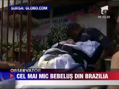 Cel mai mic bebelus din Brazilia