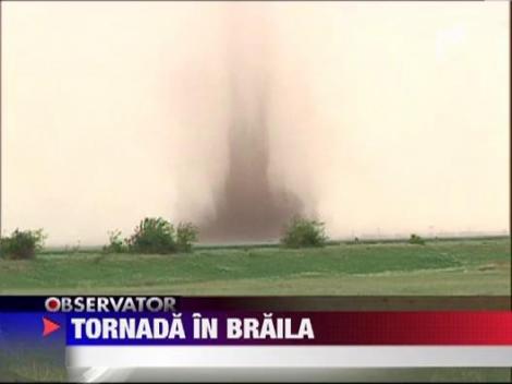 Tornada de praf in Braila
