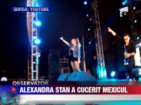 Alexandra Stan a cucerit Mexicul